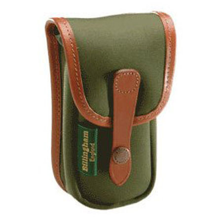 Billingham Avea 3 Small Pouch, Sage Canvas with Tan Leather Trim image