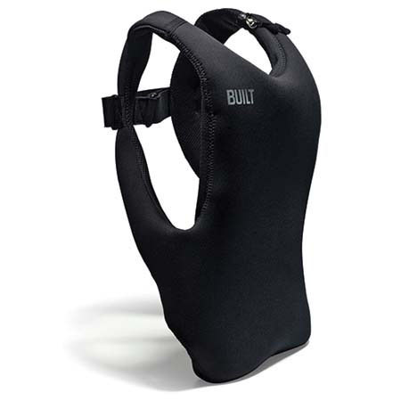 Built Neoprene Laptop Backpack, Large, Black image