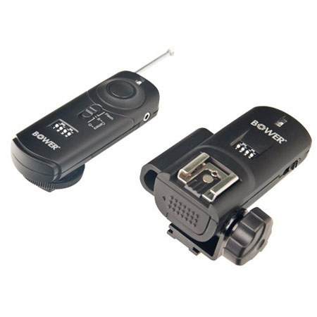 Bower 3-in-1 Advanced Wireless Remote and Trigger for Canon EOS Rebel T3i(600D)/T2i(550D)/XS(1000D)/Rebel T1i(500D)/Rebel XSi(450D) Cameras