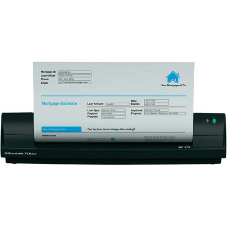 Brother DSmobile 700D Duplex Color Scanner, Up to 200 Scans/Day Duty Cycle, 600 dpi Optical Resolution, 1 Sheet Paper Capacity