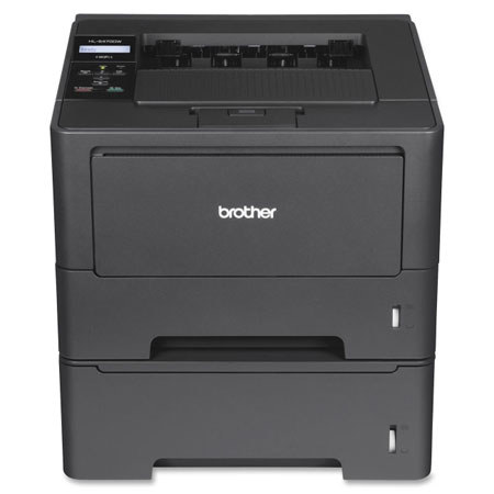 Brother HL-5470DWT High-Speed Laser Printer with Duplex, Wireless Networking and Dual Paper Trays, 40 ppm Black Print Speed, 1200x1200dpi Resolution