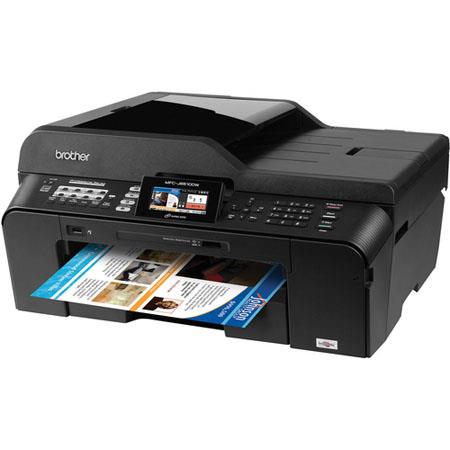 Brother MFC-J6510DW Inkjet All-in-One Printer with Duplex Printing, 6000x1200dpi Resolution, 35 ppm Black and 27 ppm Color Print Speed