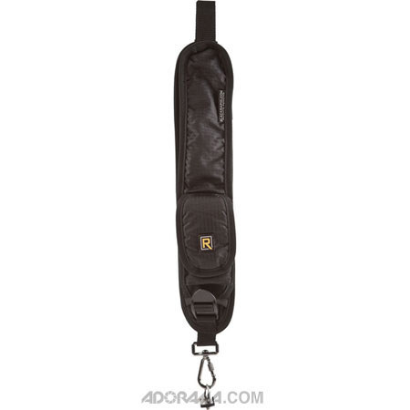 Black Rapid StrapS RS5 Black Fabric, Layered Design, Front Media Pocket, with ConnectR-2 and FastenR-2 image