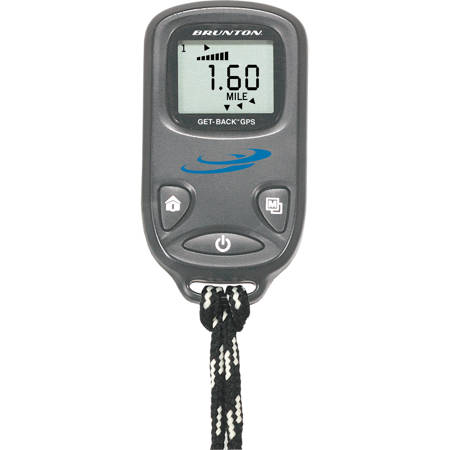 Brunton Get-Back One Home Button Mini GPS with Digital Compass