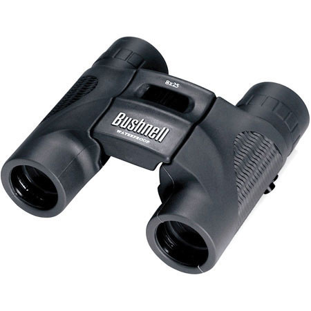 Bushnell 8 x 25 H2O Series, Compact Water Proof Roof Prism Binocular with 7.0 Degree Angle of View, U.S.A. image