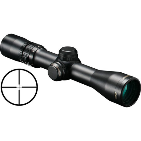 Bushnell 2-6x32mm Elite Handgun Scope, Matte Black Finish with Multi-X Reticle, 20" Eye Relief.