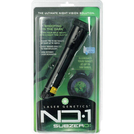 UPC 793676052649 product image for Laser Genetics ND-1 Subzero Laser Designator with Fixed Beam and Mount, 532nm Pe | upcitemdb.com