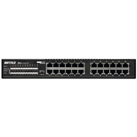 Buffalo BS-G2124U 24-Port SMB Rackmount Gigabit Switch