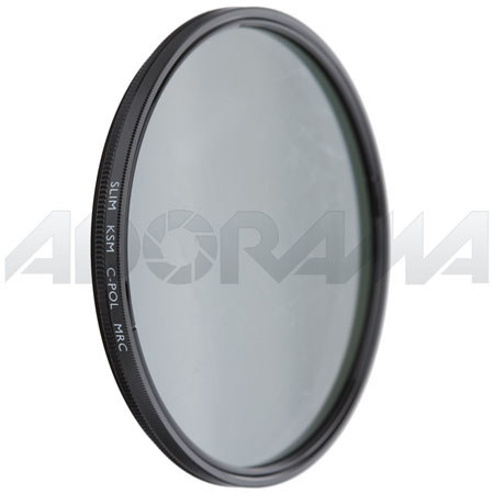 B + W 67mm Kaesemann Circular Polarizer Filter in Wide Angle Slim Mount, MRC Coated Glass. image