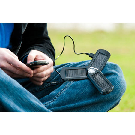 Kiwi U-Powered Solar &amp; USB Portable Charger image