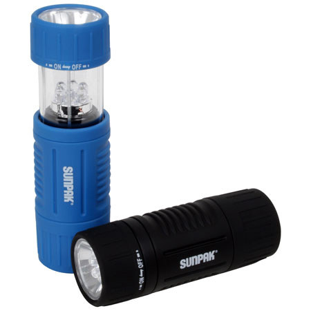 Sunpak Single Panel Solar Charger and Flash Light 1350mAh image
