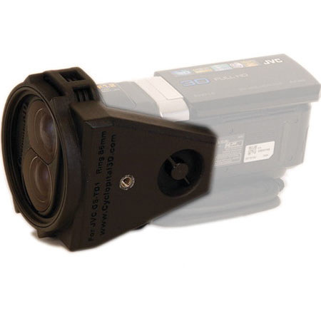 Cyclopital3D 28mm Wide Angle Lens Adapter for JVC 3D Camcorders