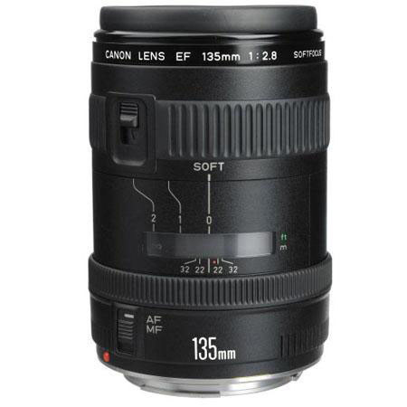 Canon EF 135mm f/2.8 SF (Soft Focus) AutoFocus Telephoto Lens - Refurbished By Canon USA image