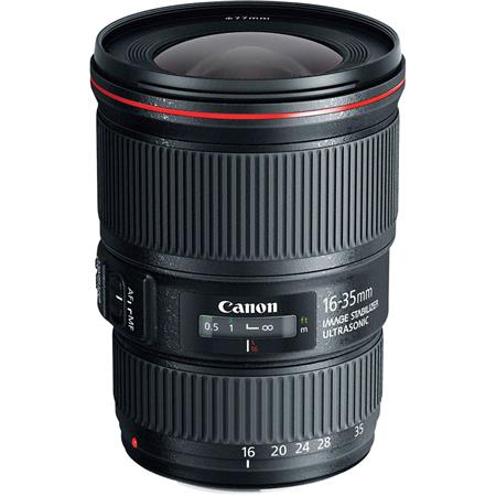 Canon EF 16-35mm f/4.0L IS USM Ultra Wide Angle Zoom Lens - U.S.A. Warranty