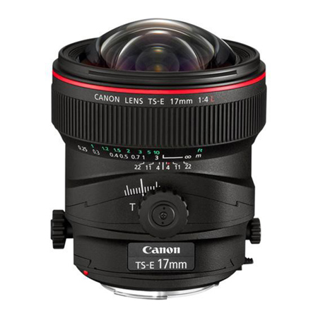 Canon TS-E 17mm f/4L Tilt-Shift Manual Focusing Lens for EOS - U.S.A. Warranty