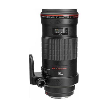 Canon EF 180mm f/3.5L Macro USM AutoFocus Telephoto Lens - USA