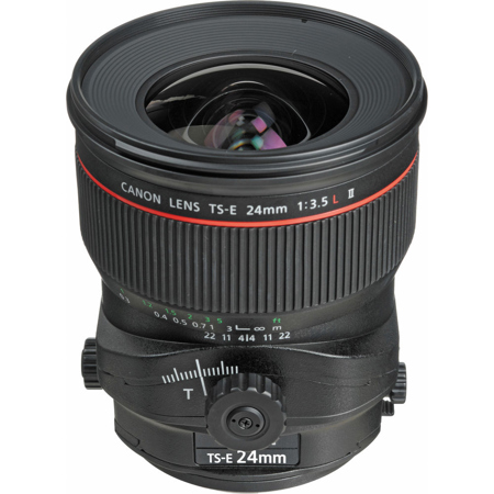 Canon TS-E 24mm f/3.5L II Tilt-Shift Lens - U.S.A. Warranty