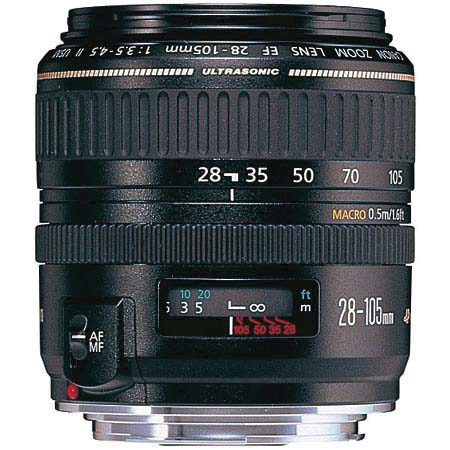 Canon EF 28-105mm f/3.5-4.5 II USM AutoFocus Wide Angle Telephoto Zoom Lens - (Refurbished By Canon U.S.A) image