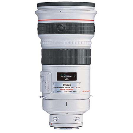 Canon EF 300mm f/2.8L IS USM Image Stabilizer AutoFocus Telephoto Lens with Case &amp; Hood - USA image