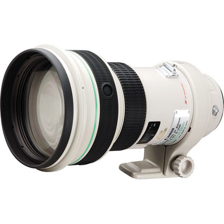 Canon EF 400mm f/4L DO IS USM (Multi-layer Diffractive Optical Elements) , Image Stabilizer USM AutoFocus Lens with Case, Hood & 52mm Gel Holder - USA