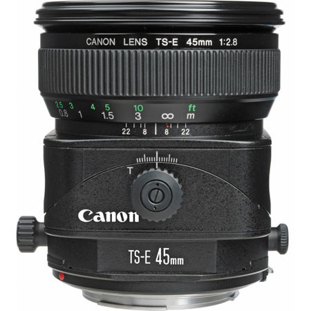 Canon TS-E 45mm f/2.8 Tilt and Shift Manual Focus Lens - Grey Market
