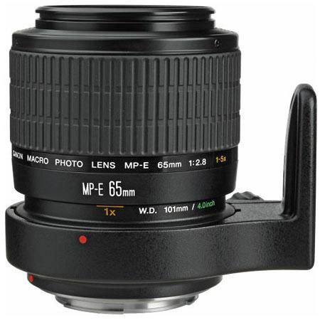 Canon MP-E 65mm f/2.8 1-5x Macro Photo Manual Focus Telephoto Lens - Grey Market