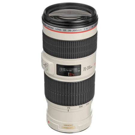 Canon EF 70-200mm f/4L IS USM Autofocus Telephoto Zoom Lens, Gray Market image
