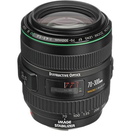 Canon EF 70-300mm f/4.5-5.6 DO IS USM Autofocus Telephoto Zoom Lens - USA