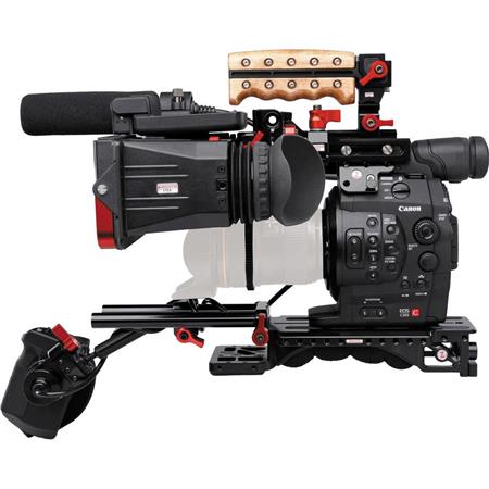Canon EOS C300 Cinema EOS Camcorder Body with Dual Pixel CMOS AF Feature Upgrade & Zacuto C300 Z-Finder Recoil - EF Lens Mount