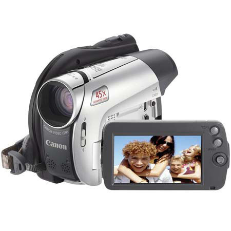 Canon DC 320 DVD Camcorder R / RW Format, 37x Optical Zoom - Refurbished image