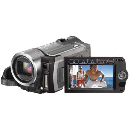 Canon VIXIA HF100 High Definition Flash Memory Camcorder with 12x Optical Zoom, 200x Digital Zoom, 2.7" LCD Screen image