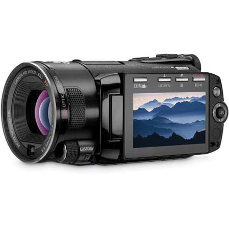 Canon VIXIA HF S10 Dual Flash Memory Camcorder with 10x Optical Zoom, 200x Digital Zoom, 2.7" Color LCD Display image