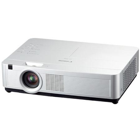 Canon LV-7490 Multimedia LCD Projector, 4000 Lumens, 1.2x Optical Zoom, XGA (1024x768) Resolution, 2000:1 Contrast Ratio