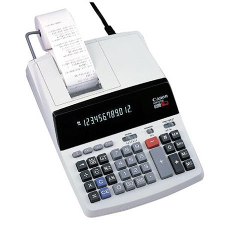Canon MP25DV High Speed 2-Color 12-Digit Desktop Printing Calculator