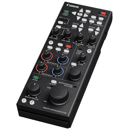 Canon Remote Controller Rc-v100 for Eos c-series digital cinema cameras, and the xf305/300 pro camcorders
