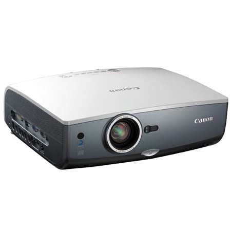 Canon Realis SX-80 Multimedia Projector, 3000 Lumens, SXGA+ (1400x1050) Resolution, LCOS Technology with AISYS