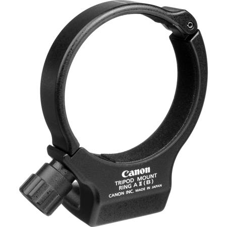 Canon Replacement Tripod Mount Ring A II for EF 70-200 f/4L USM, Black Finish image