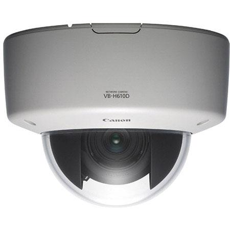 Canon VB-H610D Full HD Fixed Dome IP Security Camera, 2.1MP, 3x Optical/4x Digital Zoom, On-Screen Display