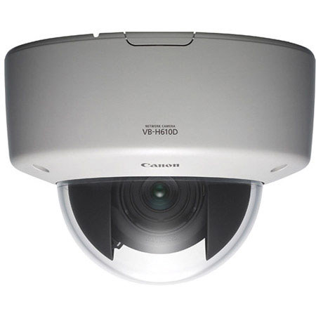 Canon VB-H610D Full HD Fixed Dome IP Security Camera, 2.1MP, 3x Optical/4x Digital Zoom, On-Screen Display