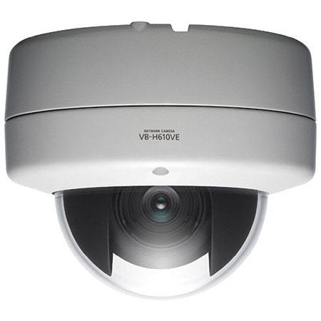 Canon VB-H610VE Full HD Vandal-Resistant Fixed Dome IP Security Camera, 2.1MP, 3x Optical/4x Digital Zoom, On-Screen Display