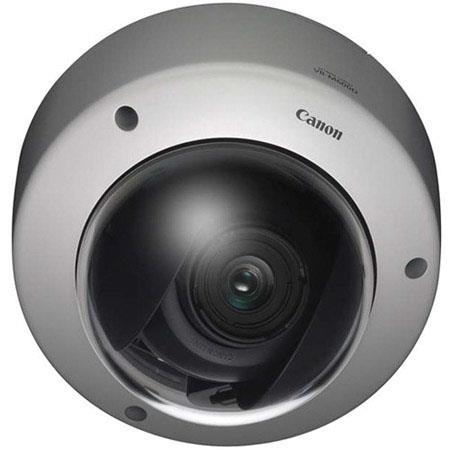 Canon VB-M600D Fixed Dome Network Camera, 1.3MP, 3x Optical Zoom, IR Cut Filter, 2-Way Audio