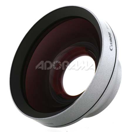 Canon WD-H37II 0.7x Wide Angle Lens Converter, Fits 37mm Lens Threads. image