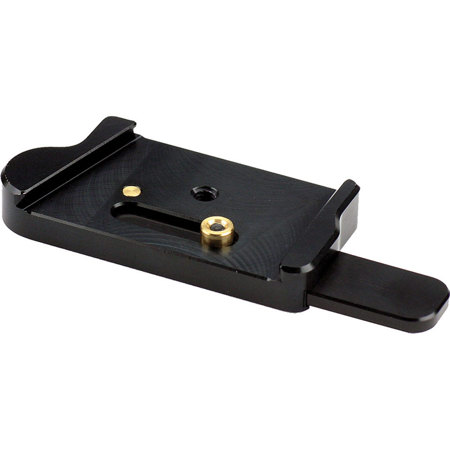 Custom Brackets QR Quick Release Receiver For Tripod. Attaches To The Tripod And Accepts Either The Bracket Or The Camera image
