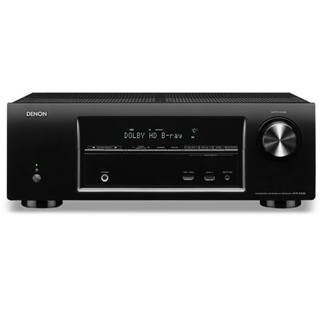 UPC 883795002783 product image for Denon AVR-E300 5.1-Channel Network Home Theater Receiver, 200 mV Input Sensitivi | upcitemdb.com