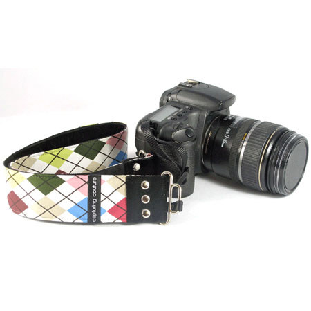 Camera Straps by Capturing Couture: Men's Collection, The Caddy 2" SLR/DSLR Camera Fashion Strap