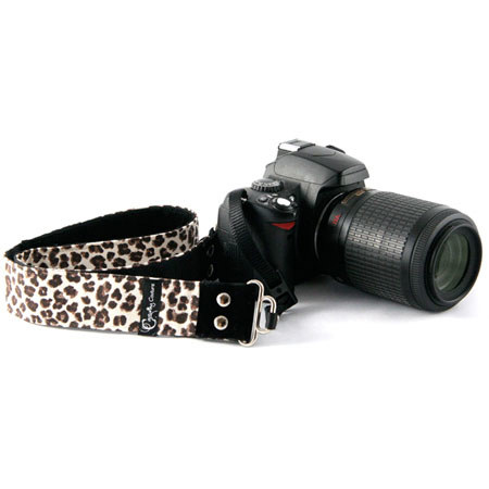 Camera Straps by Capturing Couture: Animal Print Collection, The Cheetah 1.5" SLR/DSLR Fashion Camera Strap