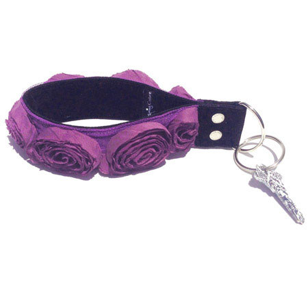 Capturing Couture Camera Straps: Floral Collection, The Purple Organza 1.5