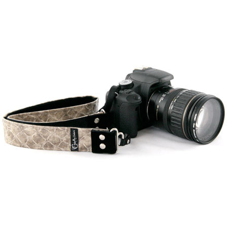 Camera Straps by Capturing Couture: Animal Collection, The Snake Skin 1.5" SLR/DSLR Fashion Camera Strap