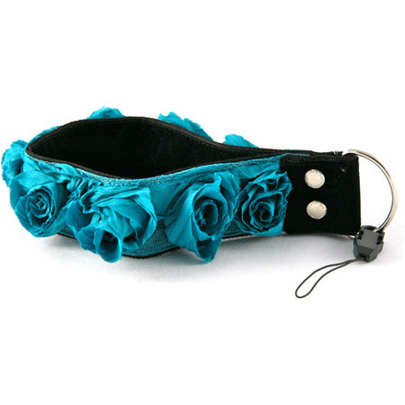 Capturing Couture Camera Straps: Floral Collection, The Turquoise Organza 1.5