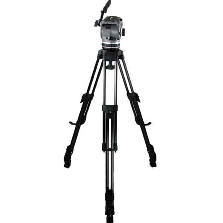 Cartoni Laser CF 2 /ML System, with Laser Head, 2-Stage Carbon Fiber Tripod with Mid-Level Spreader & Soft Case, Supports 10 to 22 lbs.
